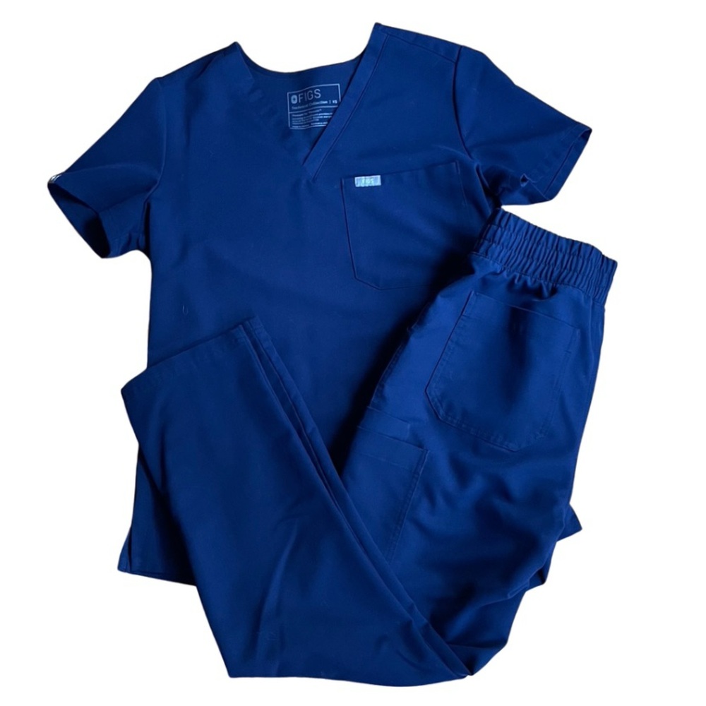 Figs Technical Collection Scrub Set Navy XS